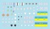 Star Decals 72-A1121 War in Ukraine # 4. Ukrainian T-64 mix in 2022 war 1/72